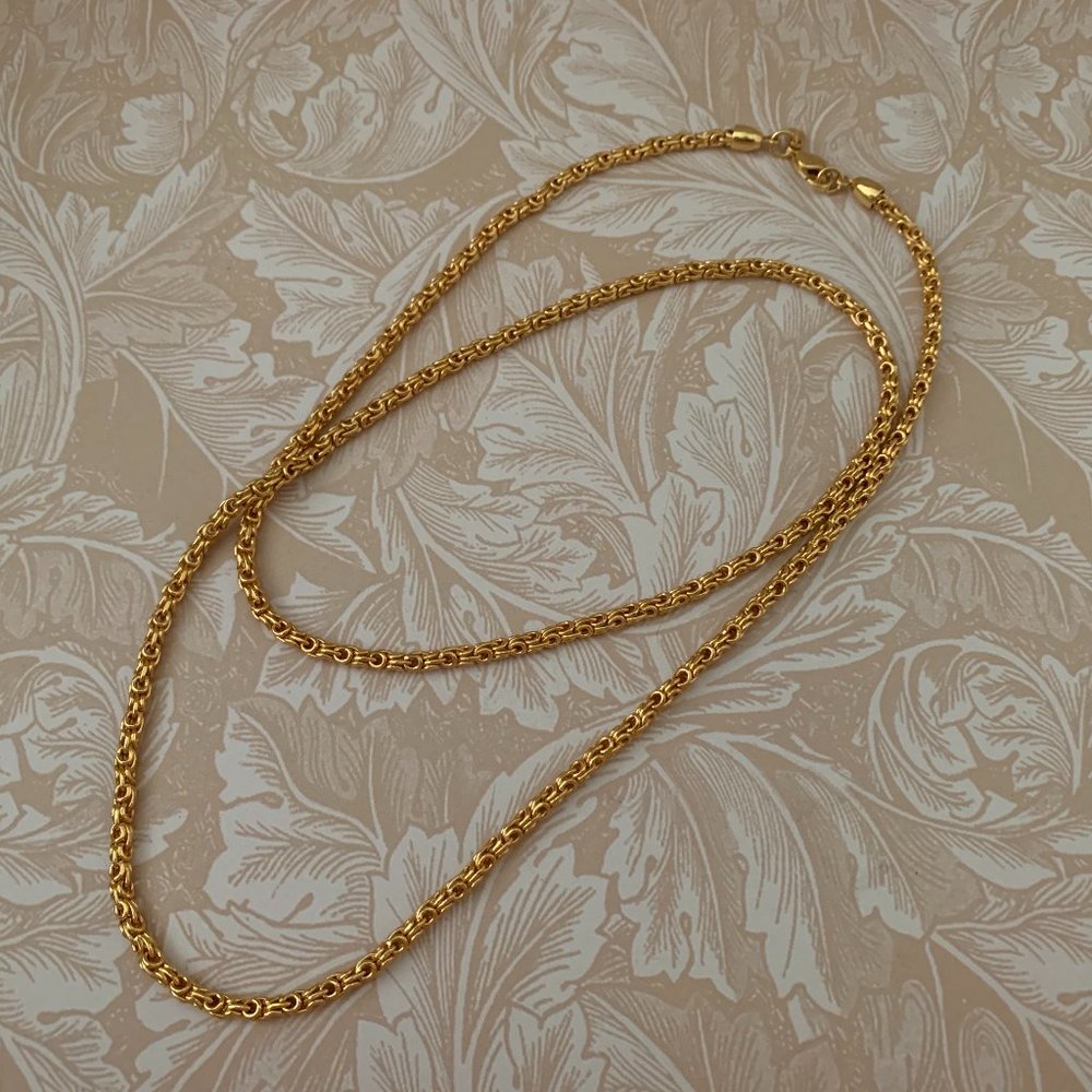 Monet Vintage Gold Tone Chain